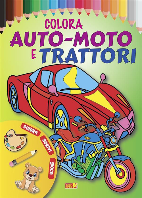 Colora auto, moto e trattori