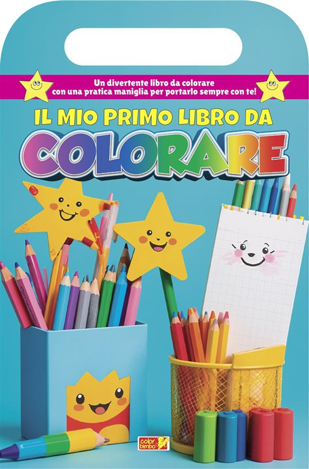 Il mio primo libro da colorare. Libro da colorare con maniglia