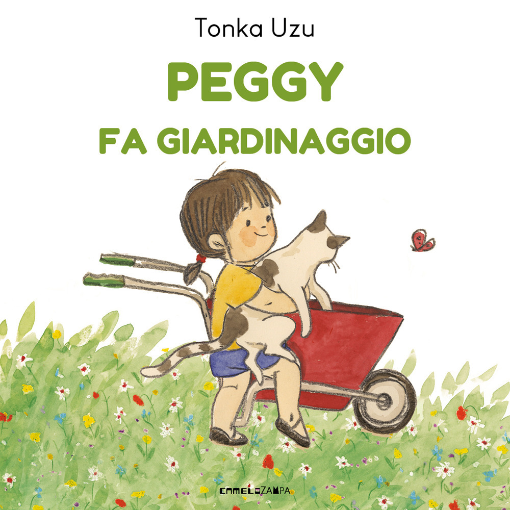 Peggy fa giardinaggio