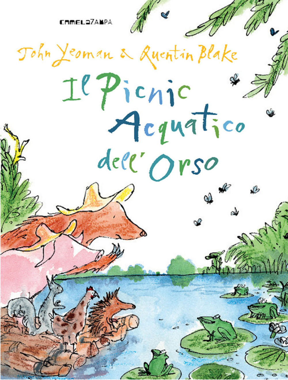 Il picnic acquatico dell'orso