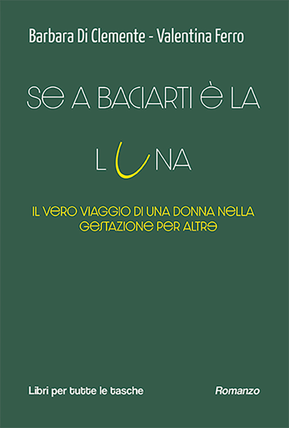 Se a baciarti è la luna. Il vero viaggio di una donna nella gestazione per altrɘ