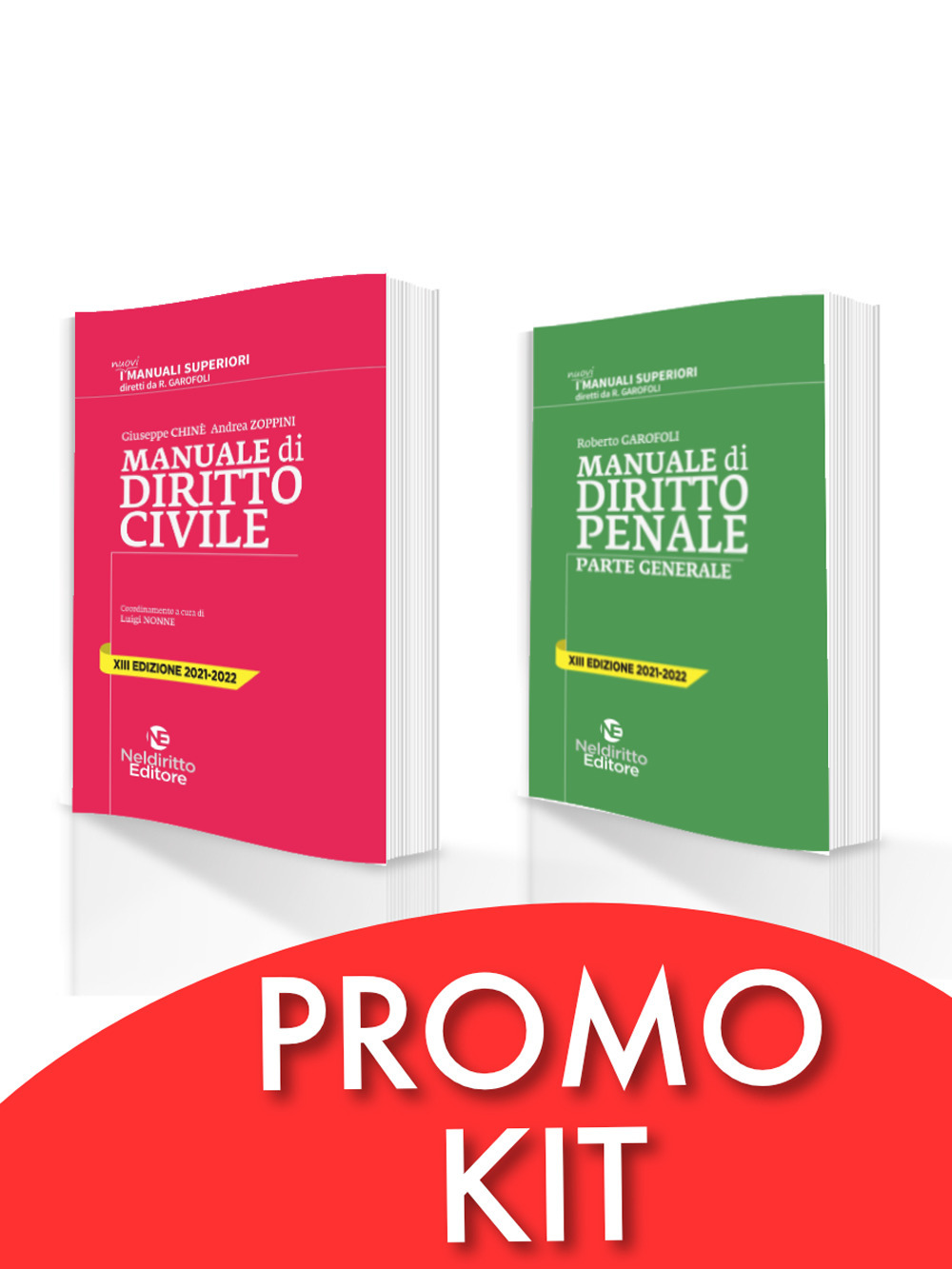 Kit manuali superiori 2021/2022: Manuale superiore di civile + Manuale superiore penale