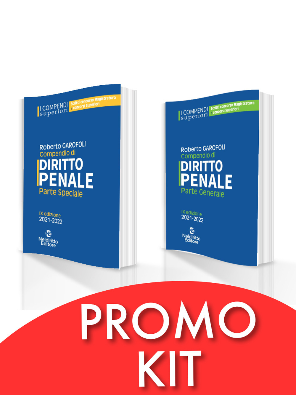 Kit 2 compendi superiori penale 2020-2021 parte generale + parte speciale