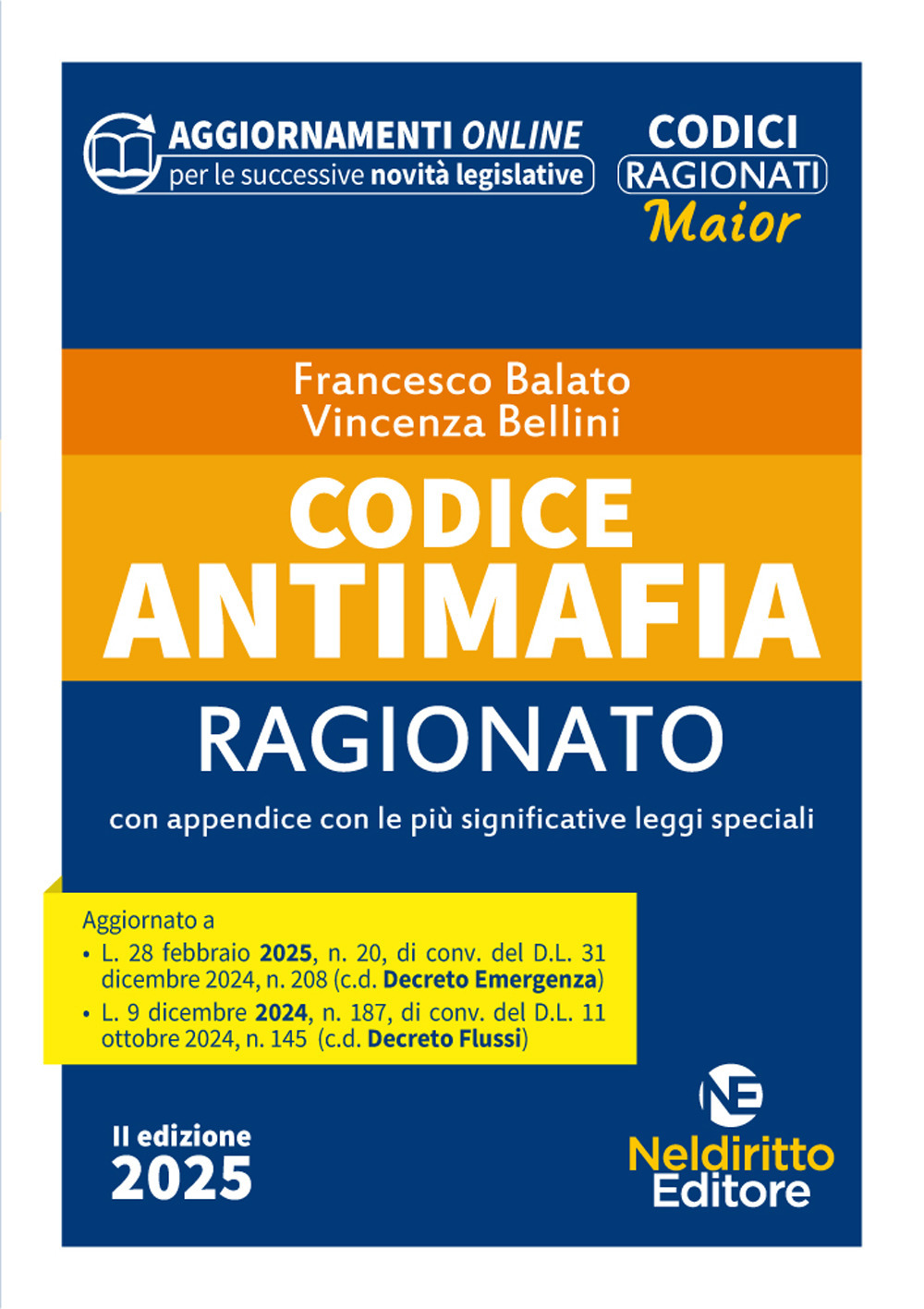 Codice antimafia ragionato 2025