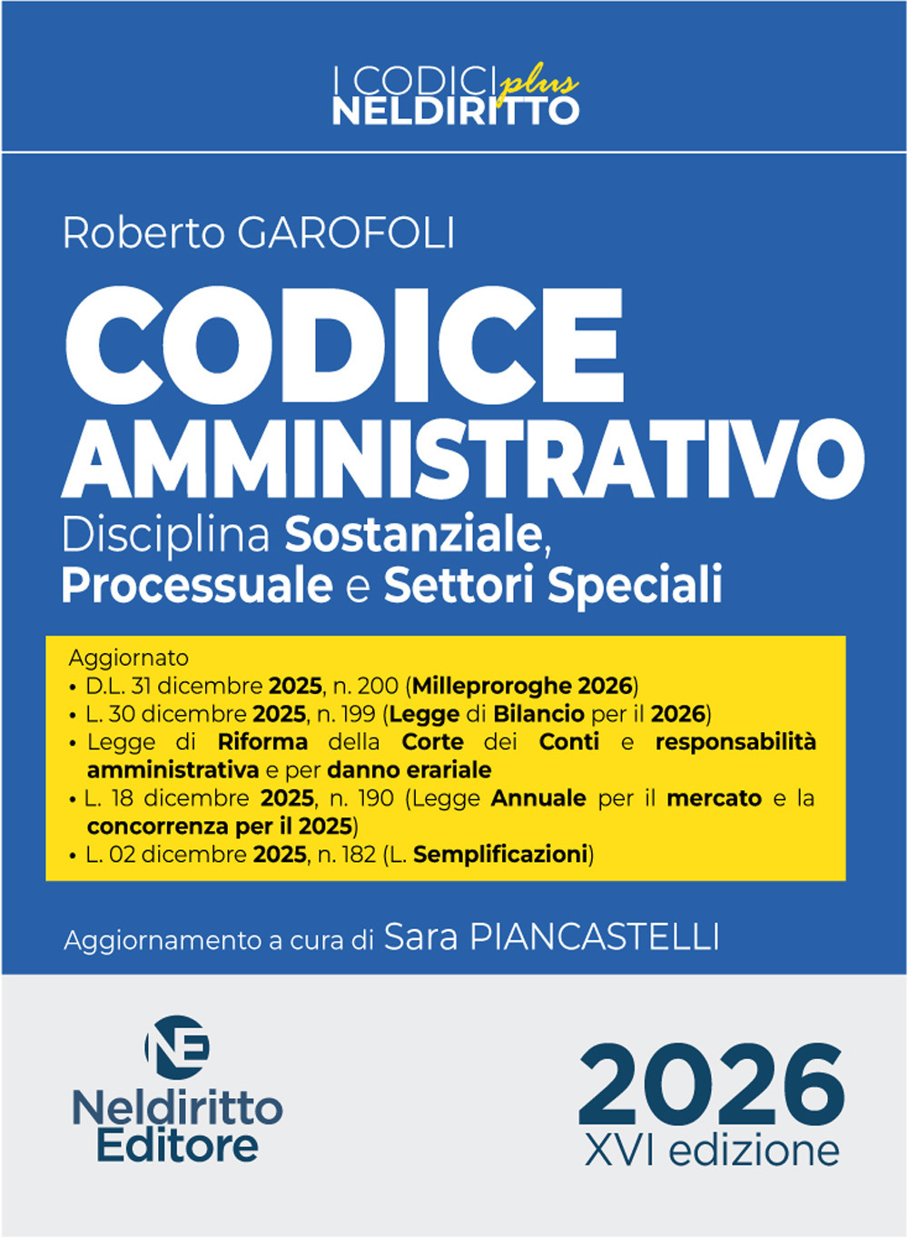 Codice Amministrativo Plus 2026