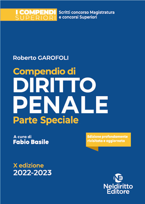 Compendio superiore di diritto penale. Parte speciale