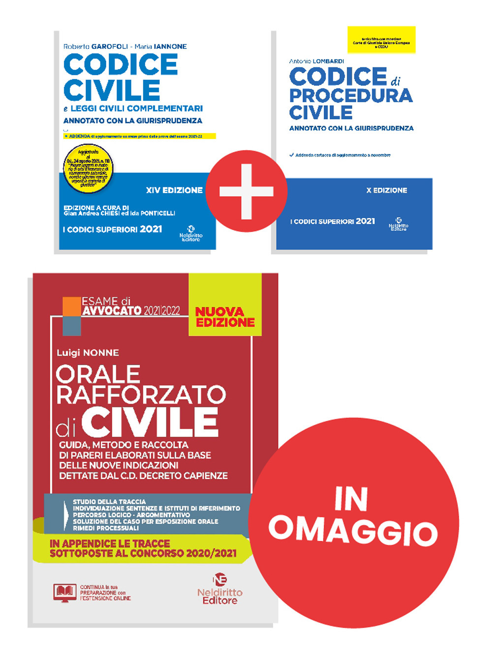 Codice civile e leggi complementari-Codice di procedura civile-Orale rafforzato di diritto civile. Kit Must have