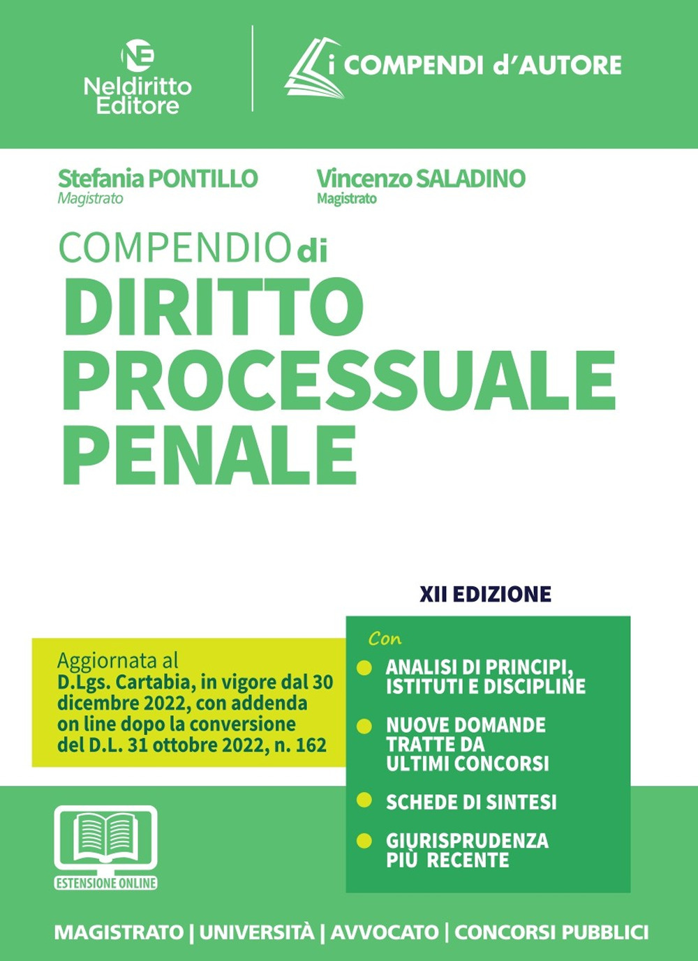 Compendio di diritto processuale penale