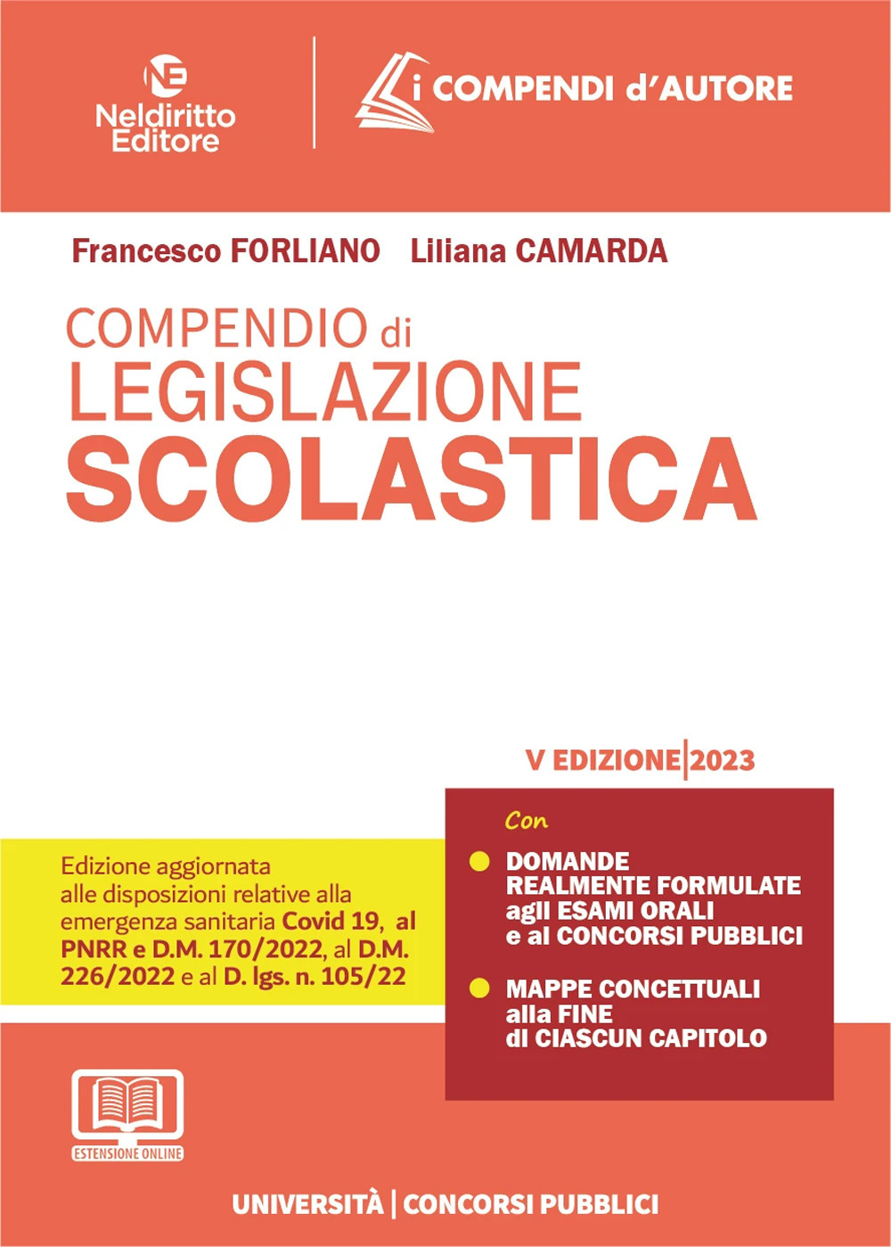 Compendio di legislazione scolastica