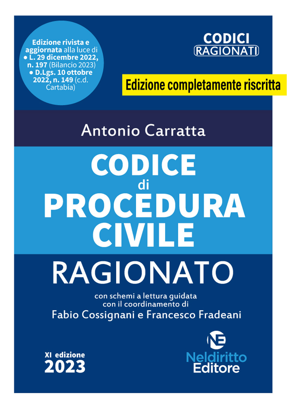 Codice di procedura civile ragionato aggiornato alla Riforma Cartabia