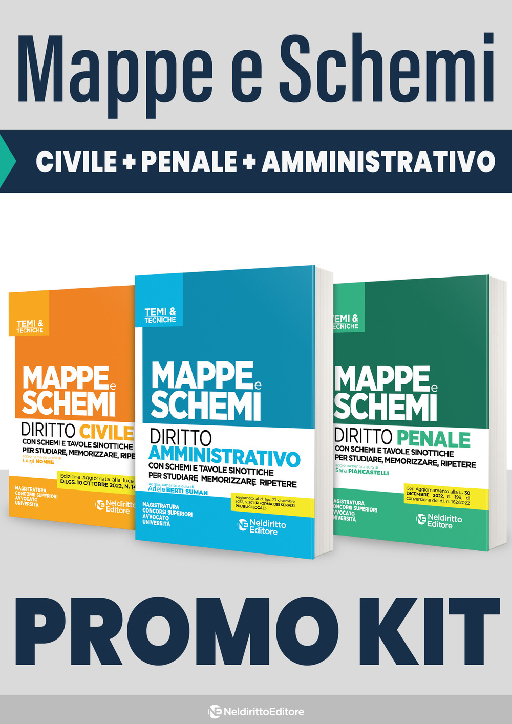 Mappe e schemi di diritto civile-Mappe e schemi di diritto penale-Mappe e schemi di diritto amministrativo