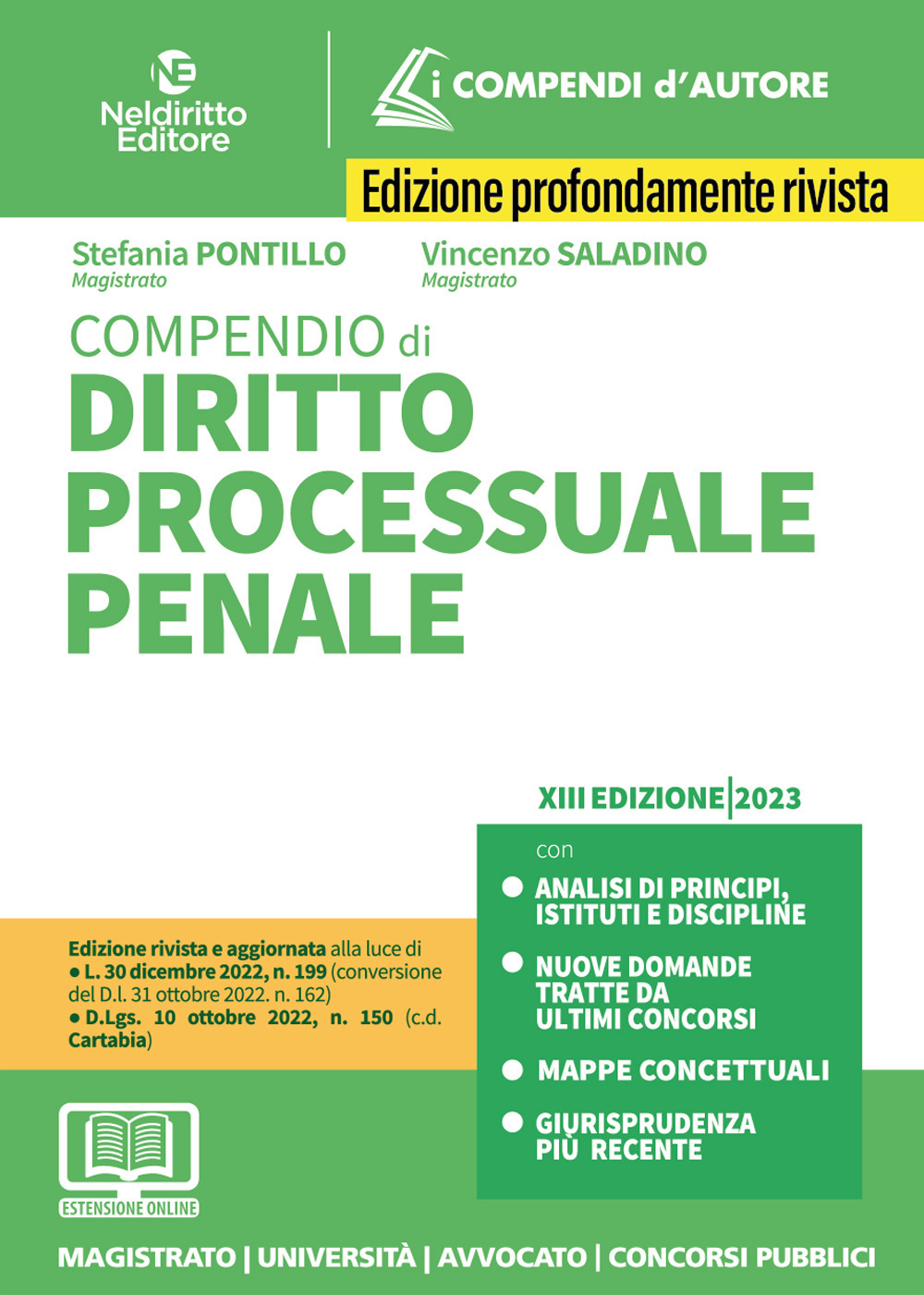 Compendio di diritto processuale penale