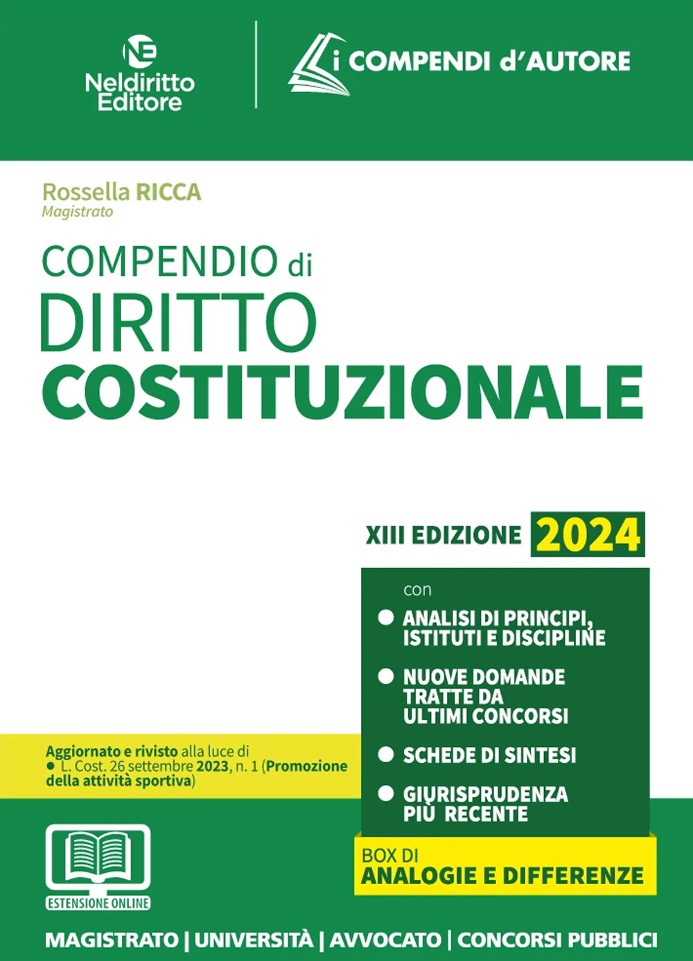 Compendio di diritto costituzionale