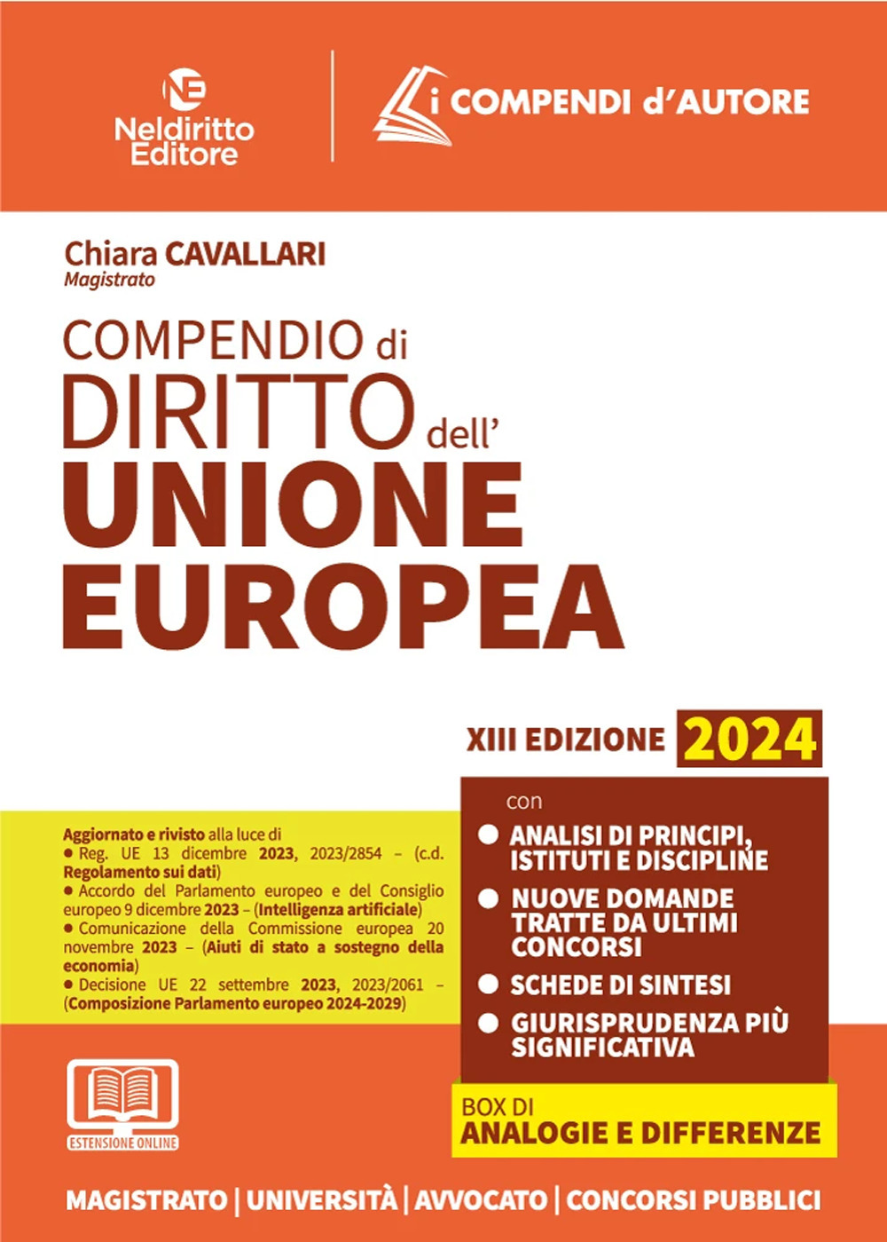 Compendio di diritto dell'Unione Europea