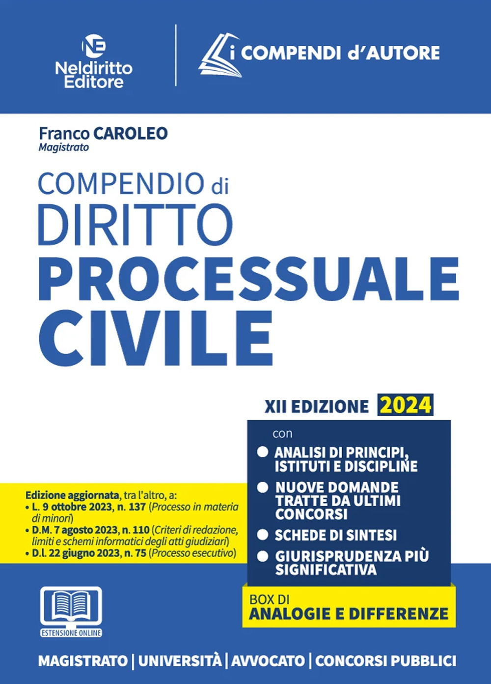 Compendio di diritto processuale civile