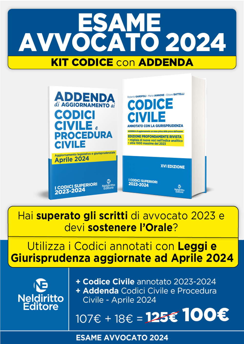 Codice civile annotato con la giurisprudenza 2023 + Addenda codice civile e procedura civile 2024