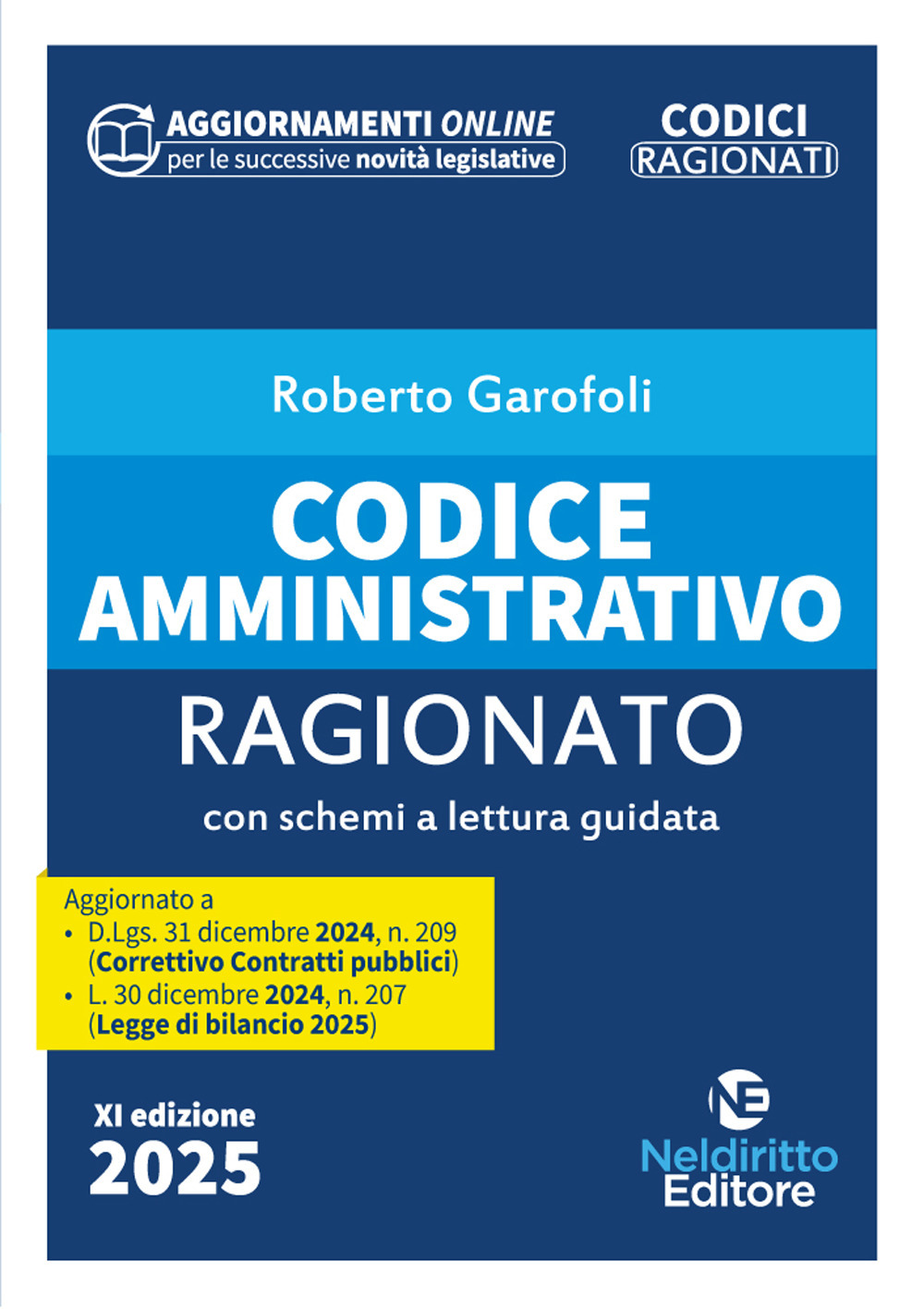 Codice ragionato di diritto amministrativo 2025