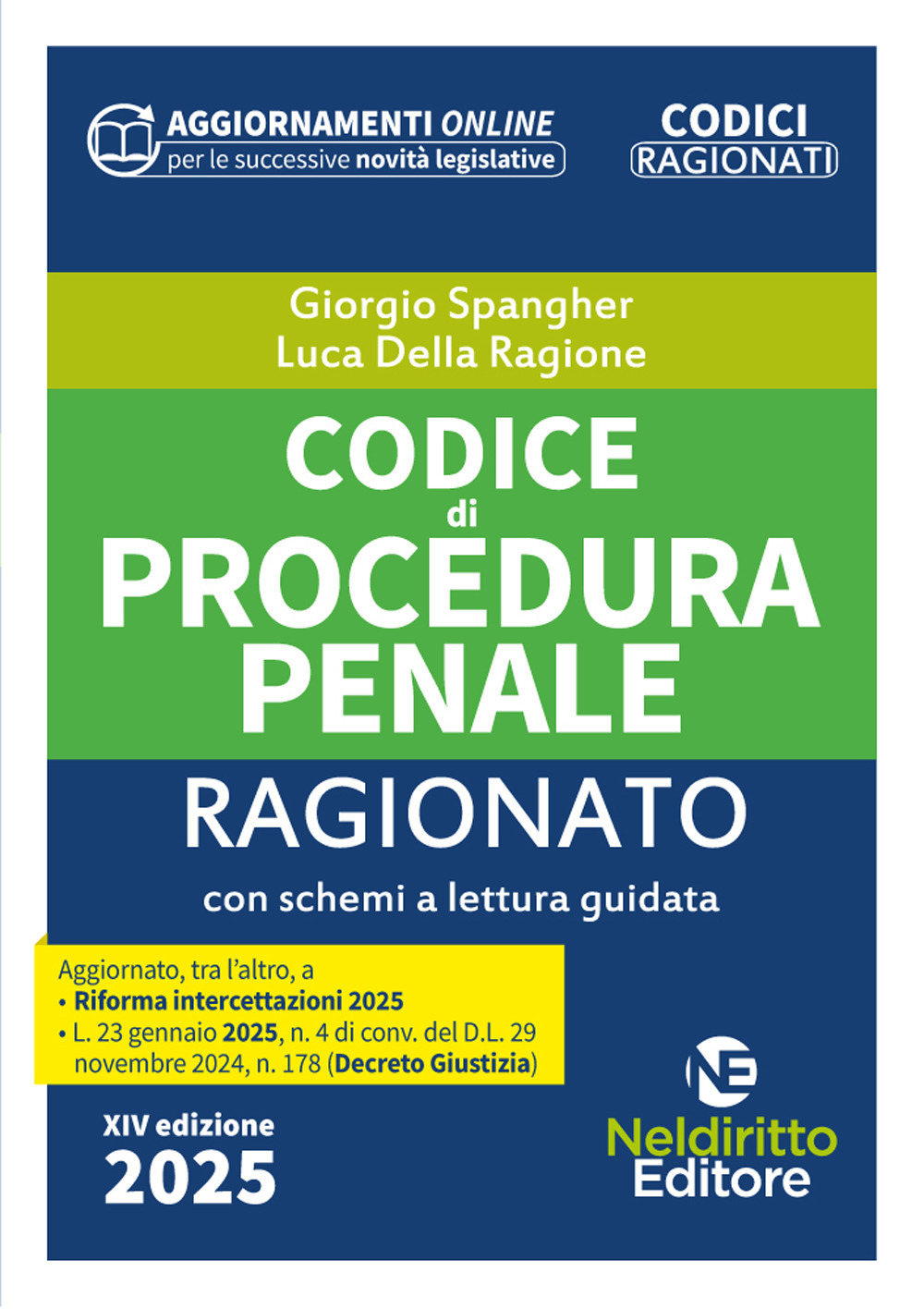 Codice di procedura penale ragionato 2025