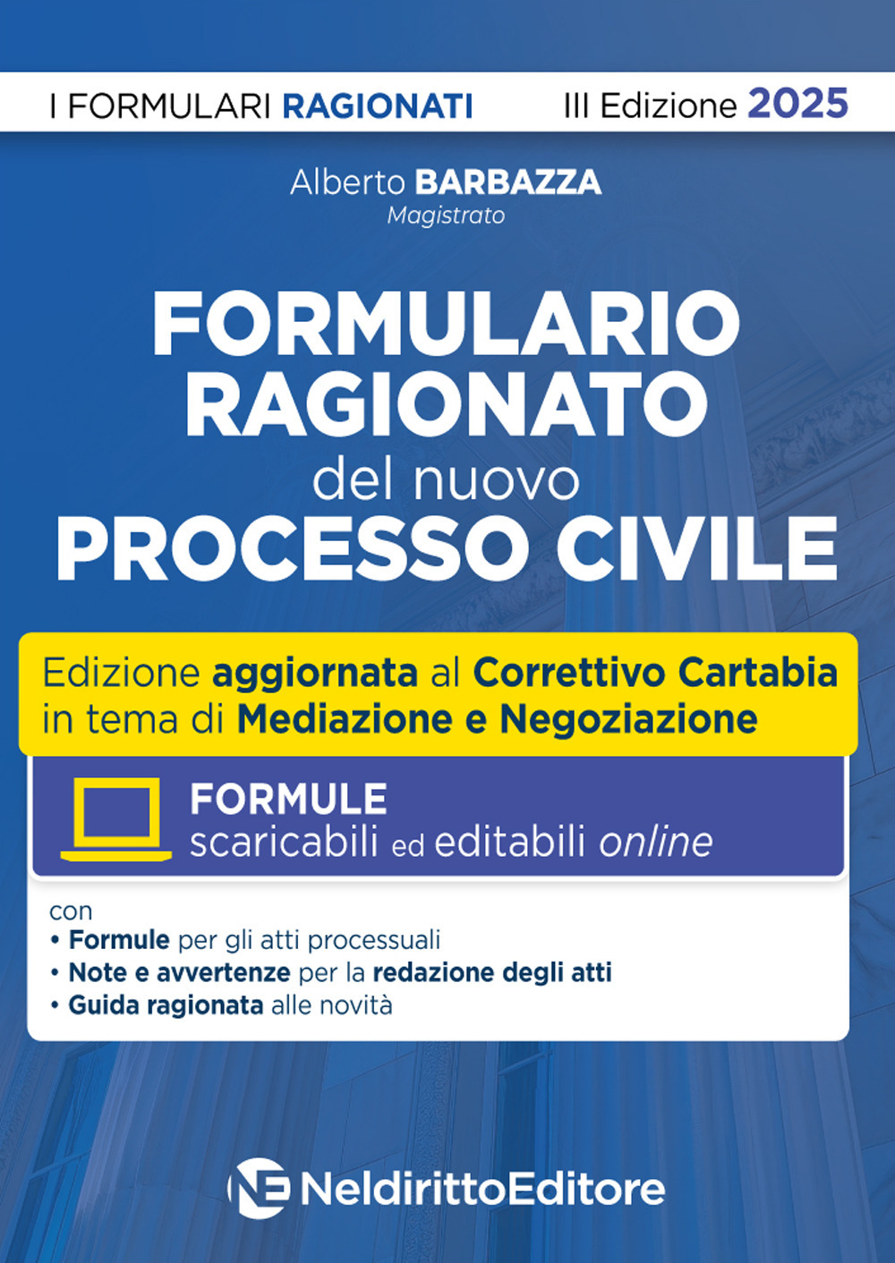 Formulario ragionato del nuovo processo civile. Aggiornato al I e II decreto Correttivo Cartabia 2025