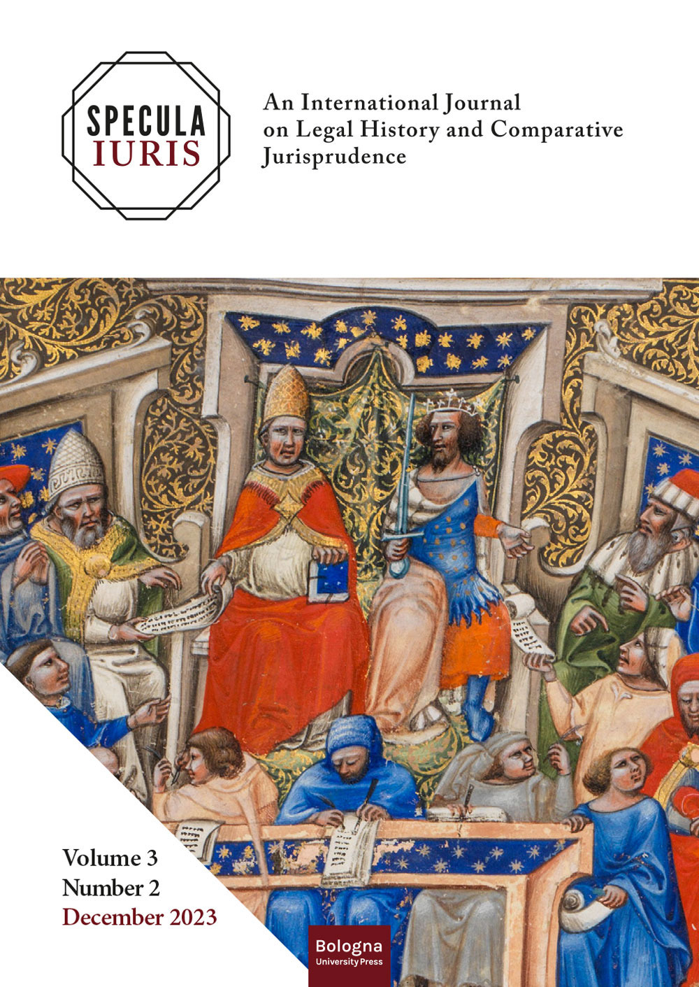 Specula Iuris. An international journal on legal history and comparative jurisprudence. Vol. 2/3