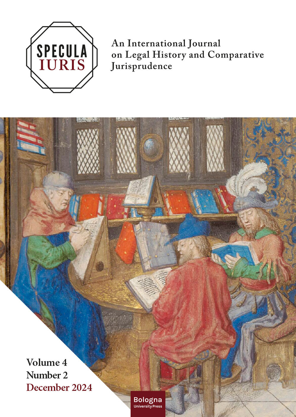 Specula Iuris. An international journal on legal history and comparative jurisprudence. Vol. 4/2