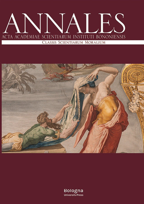 Annales. Acta Academiae Scientiarum Instituti Bononiensis. Classis Scientiarum Moralium. Vol. 3