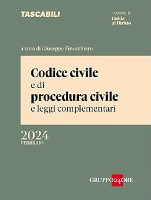 Codice civile e di procedura civile e leggi complementari