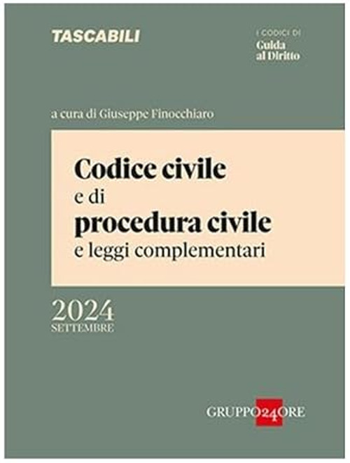 Codice civile e di procedura civile e leggi complementari