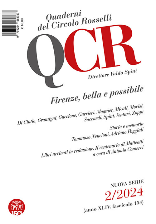 QCR. Quaderni del Circolo Rosselli. Vol. 2: Firenze, bella e possibile