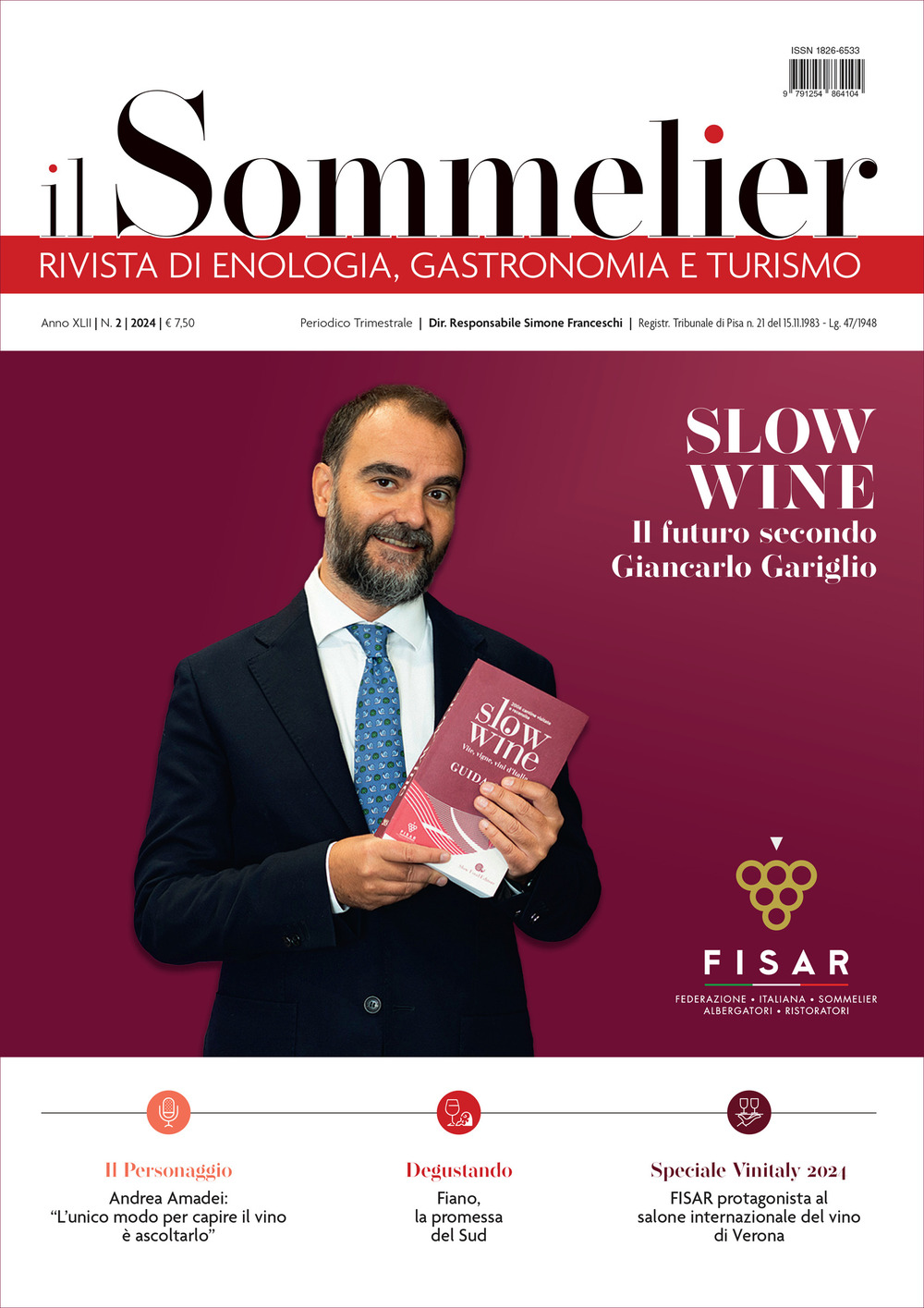 Il sommelier. Rivista di enologia, gastronomia e turismo. Vol. 2