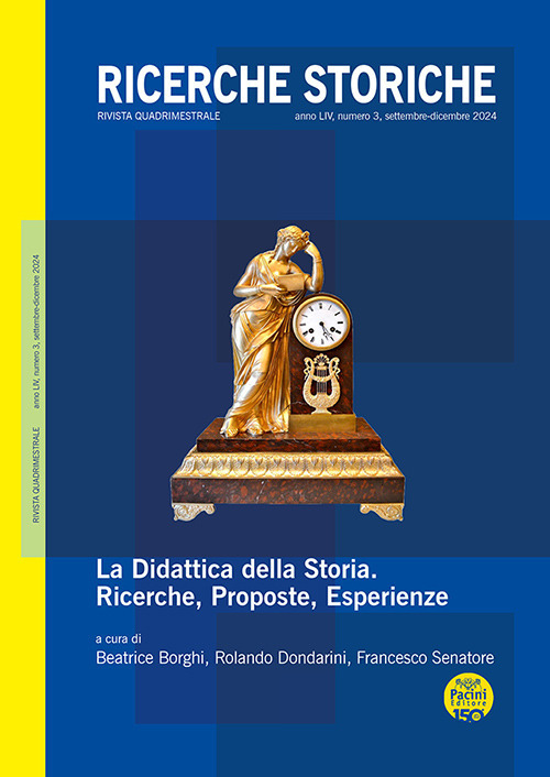 Ricerche storiche. Vol. 3: Settembre-dicembre. «La didattica della storia. Ricerche, proposte, esperienze»