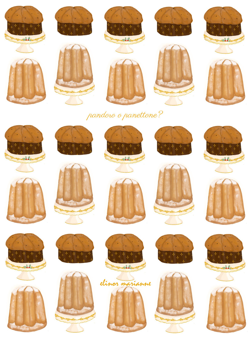 Pandoro o panettone? Quaderno