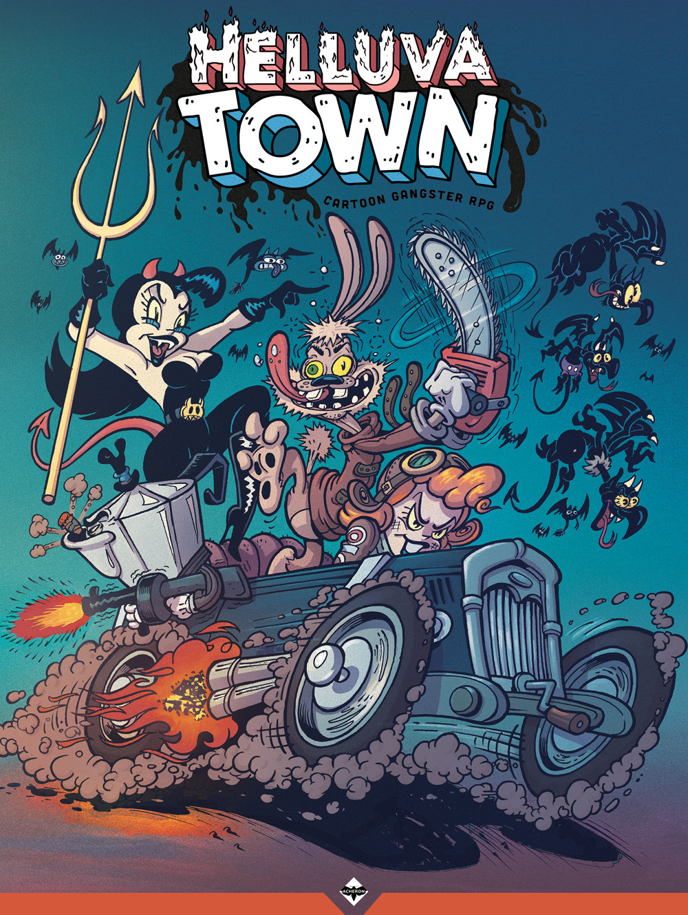 Helluva Town. Cartoon Gangster RPG
