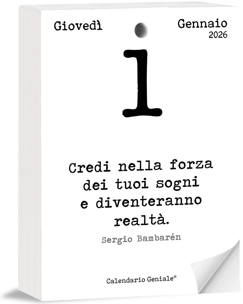 Calendario geniale 2026