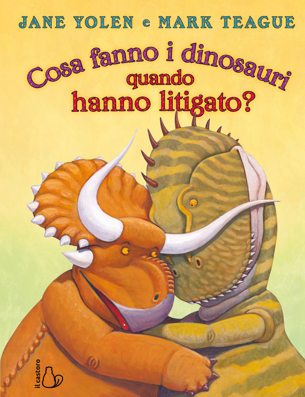 Cosa fanno i dinosauri quando hanno litigato?