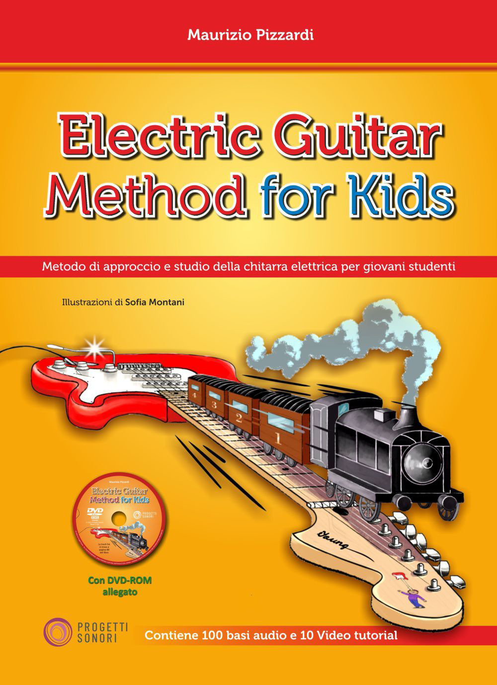 Electric guitar method for kids (Metodo di approccio e studio della chitarra elettrica per giovani studenti)