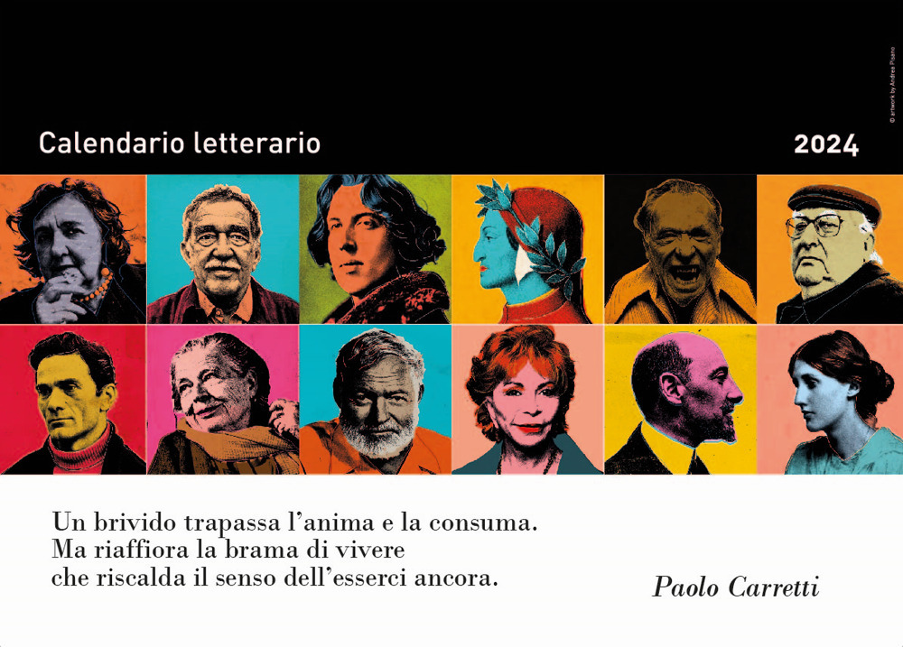 Calendario Letterario 2024-Paolo Carretti