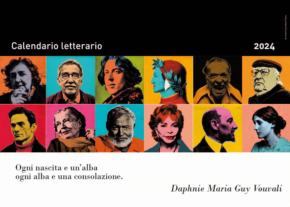 Calendario Letterario 2024-Daphnie Maria Guy Vouvali
