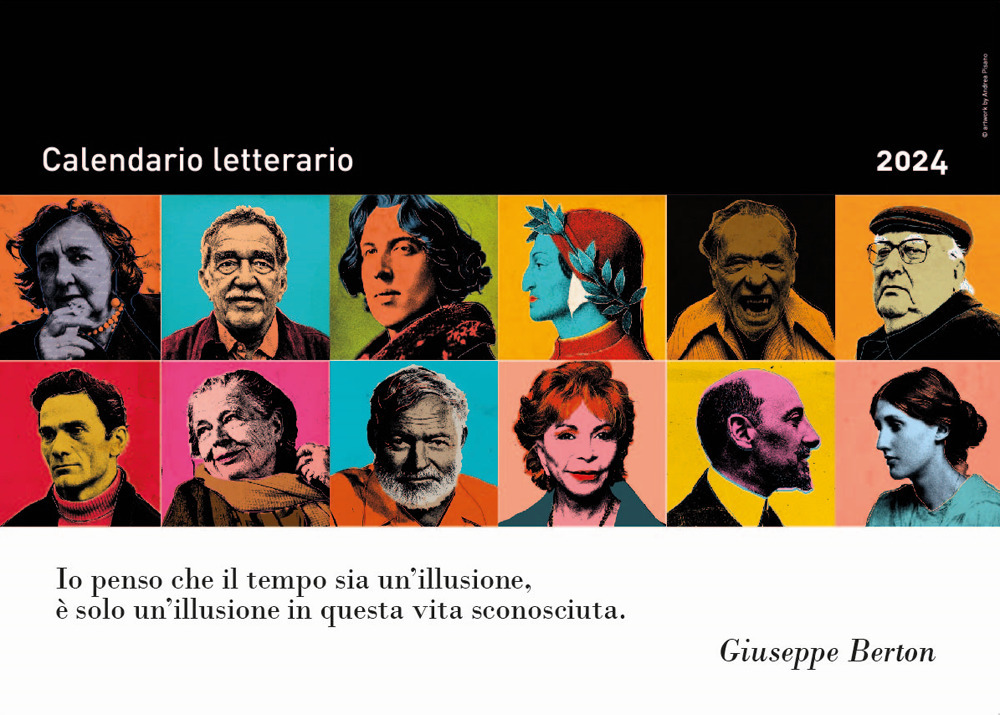 Calendario Letterario 2024-Giuseppe Berton