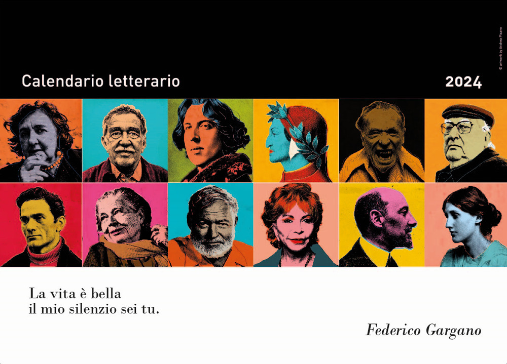 Calendario letterario 2024-Federico Gargano