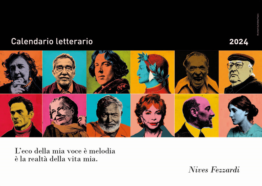 Calendario Letterario 2024-Nives Fezzardi