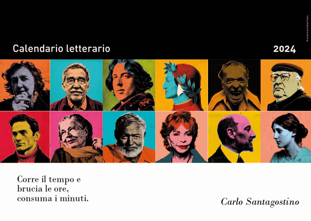 Calendario letterario 2024-Carlo Santagostino