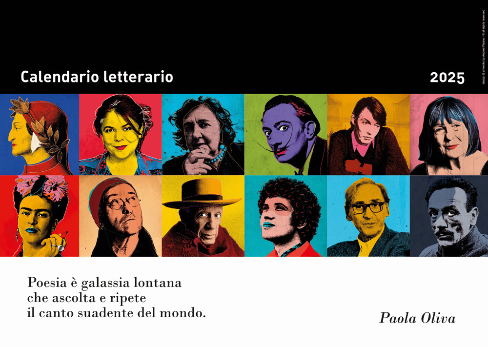 Calendario letterario 2025-Paola Oliva