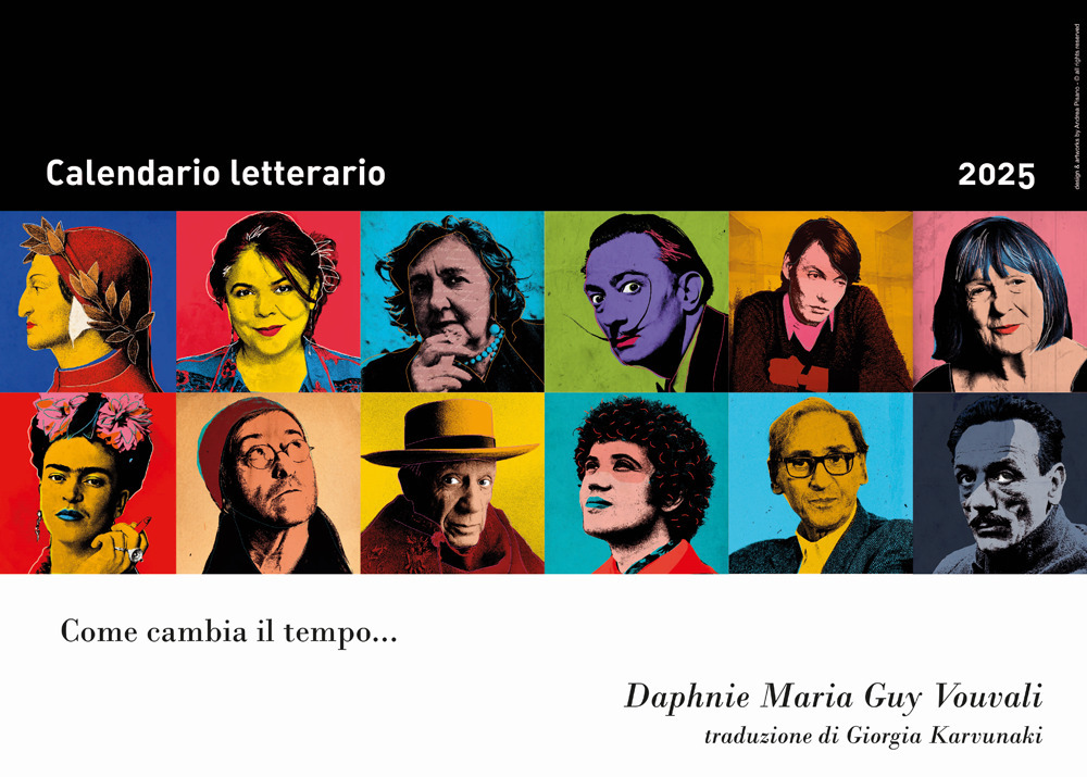 Calendario Letterario 2025-Daphnie Maria Guy Vouvali
