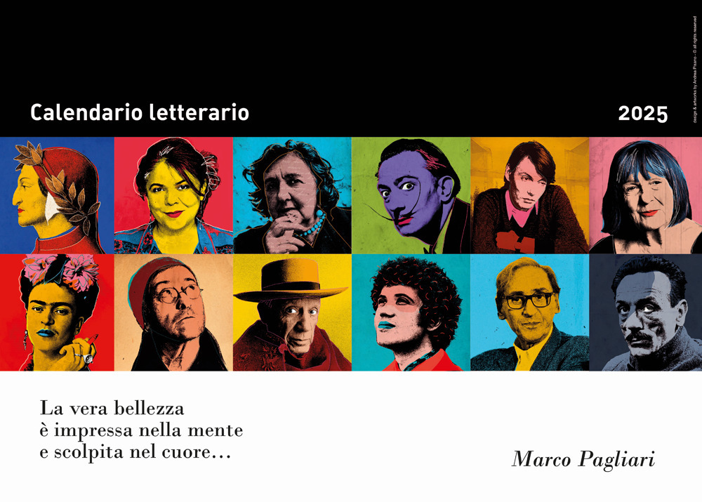 Calendario Letterario 2025-Marco Pagliari