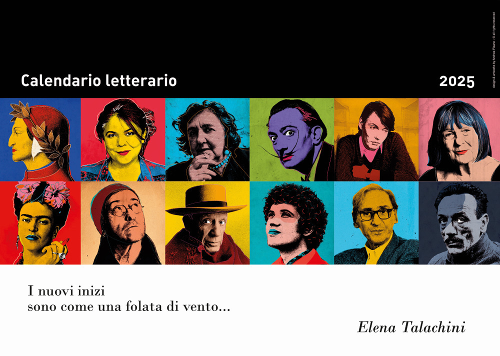 Calendario Letterario 2025-Elena Talachini