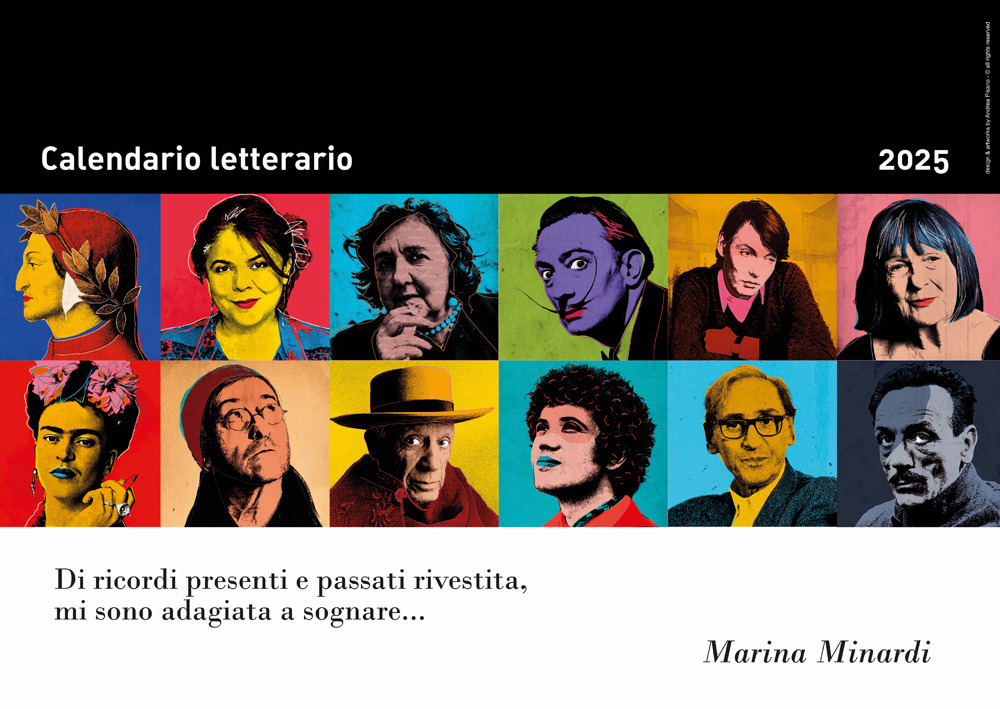 Calendario Letterario 2025-Marina Minardi
