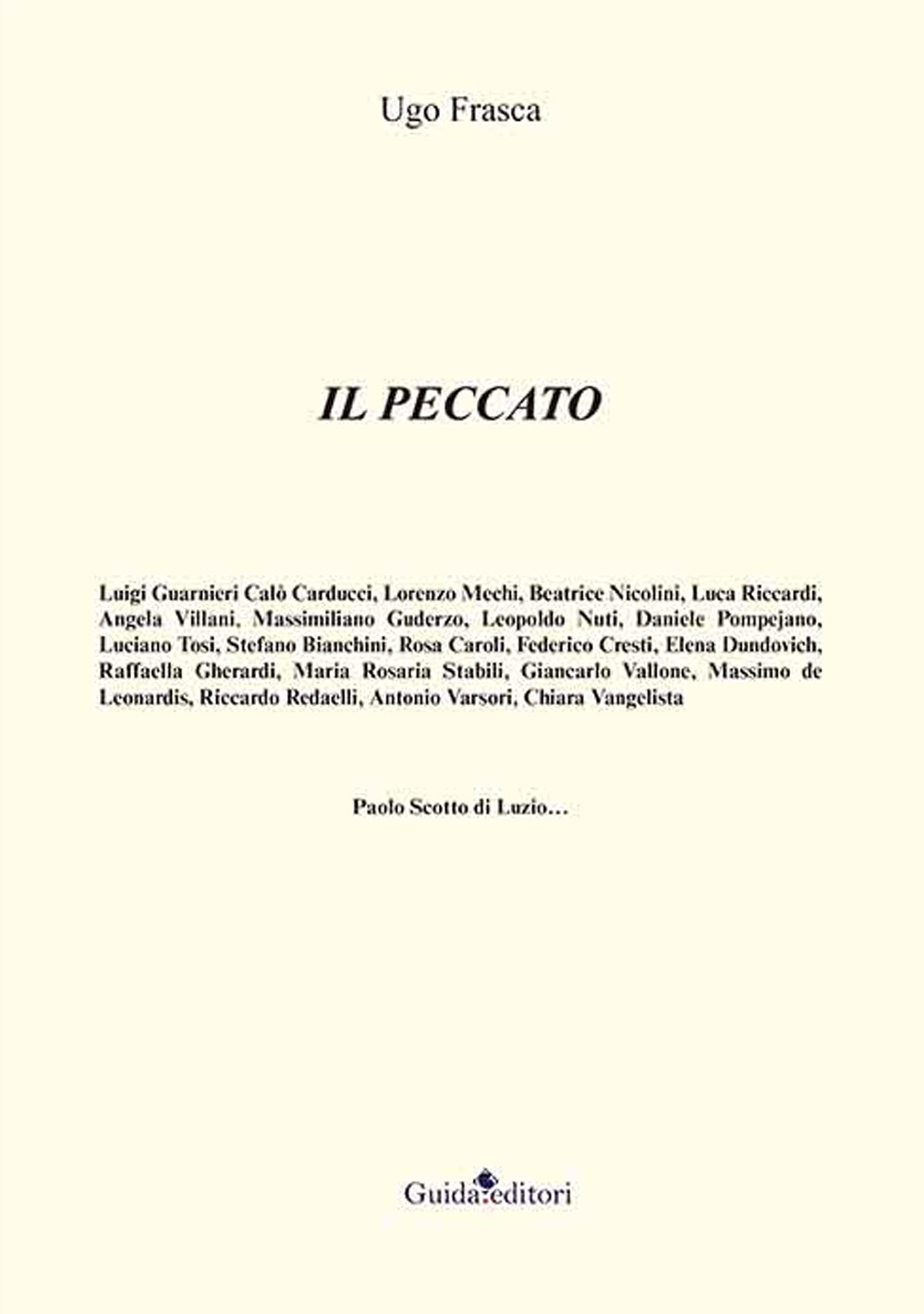 Il peccato