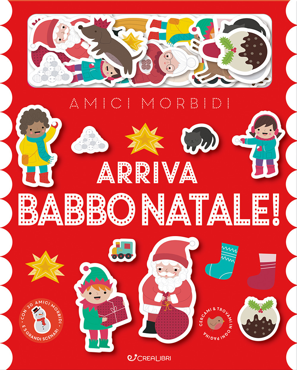 Arriva Babbo Natale! Amici morbidi