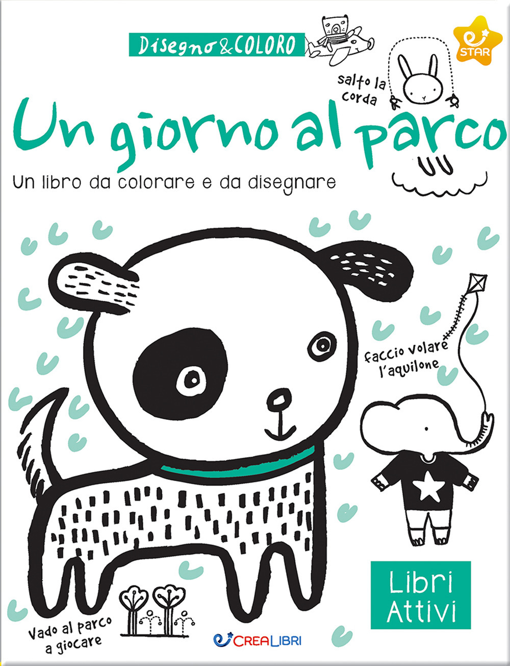 Un giorno al parco. Disegno & coloro